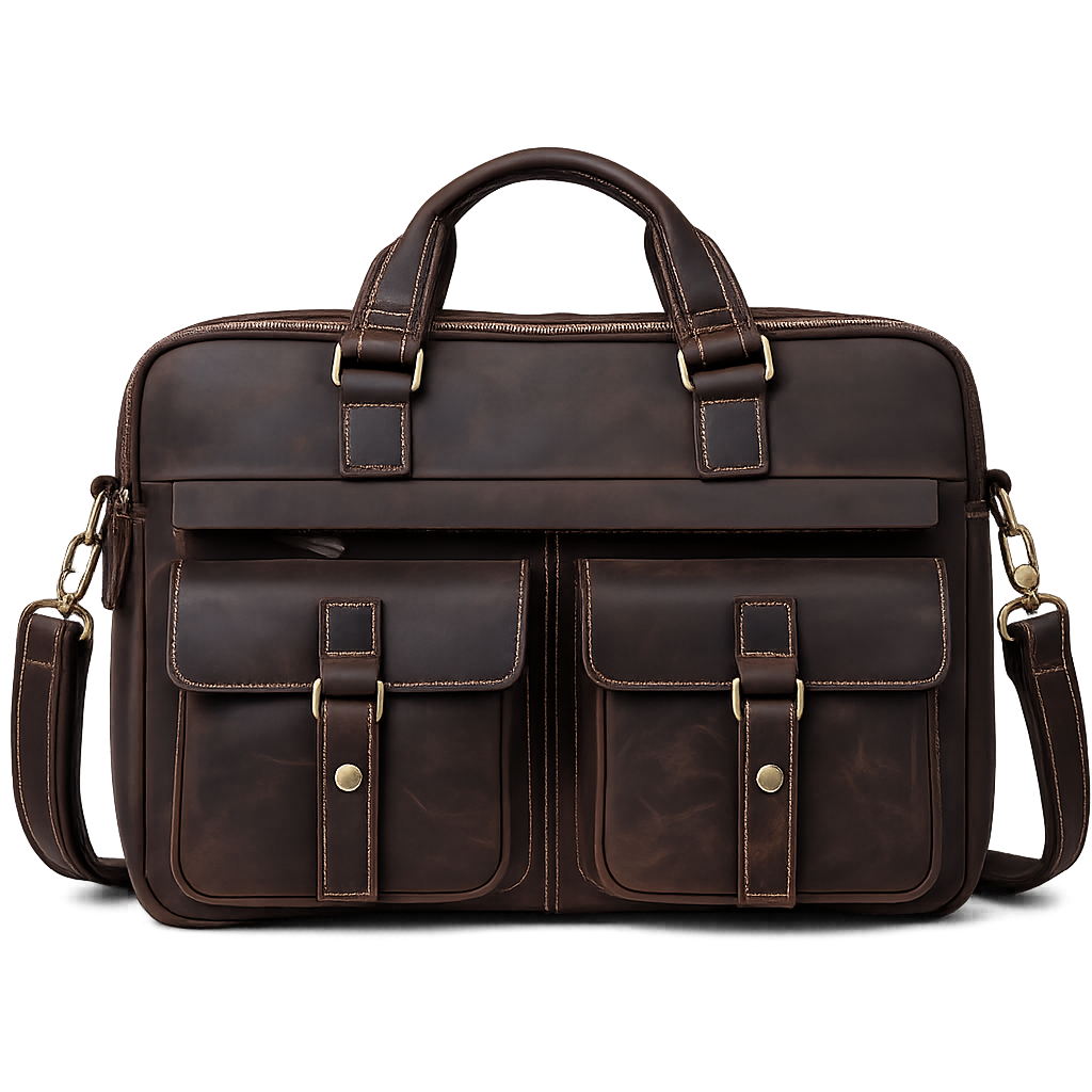 Bolsa Masculina em Couro