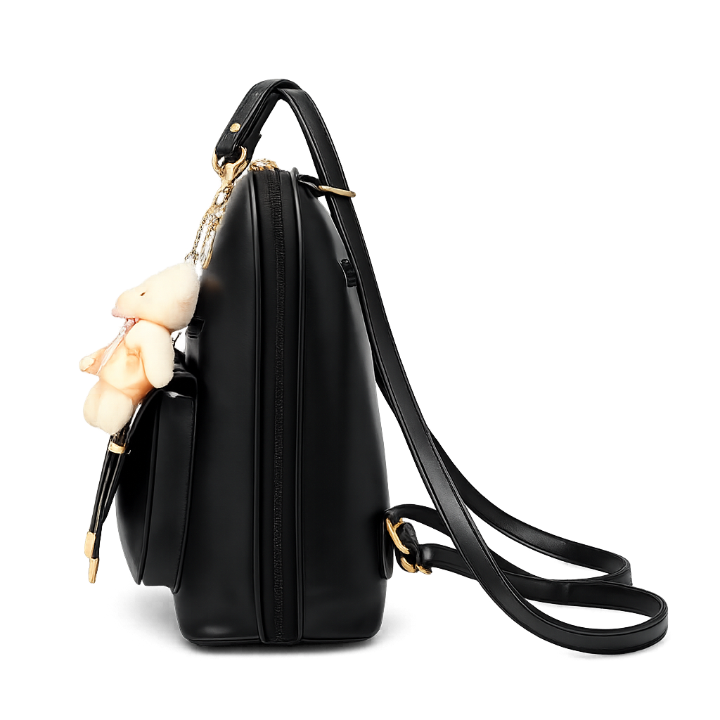 Mochila Feminina em Couro PU