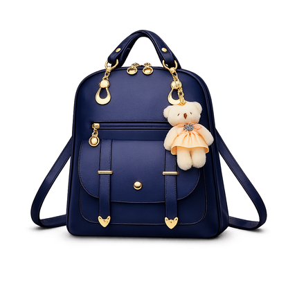 Mochila Feminina em Couro PU