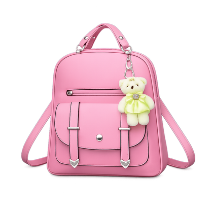 Mochila Feminina em Couro PU