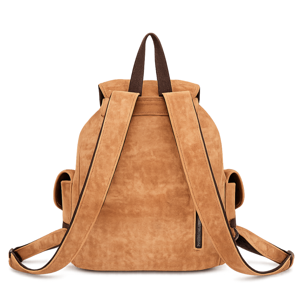 Mochila Vintage Unissexo em Couro