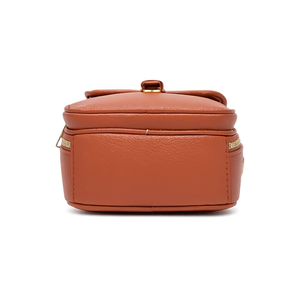 Bolsa Feminina Retro em Couro PU