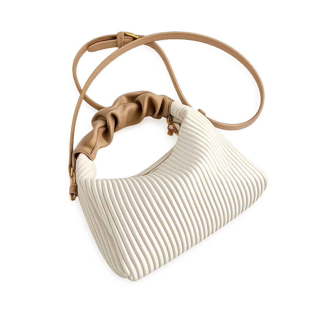 Bolsa Feminina Plissada