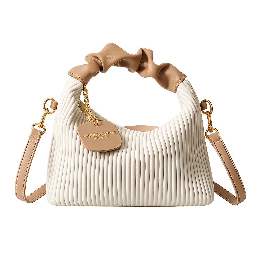 Bolsa Feminina Plissada
