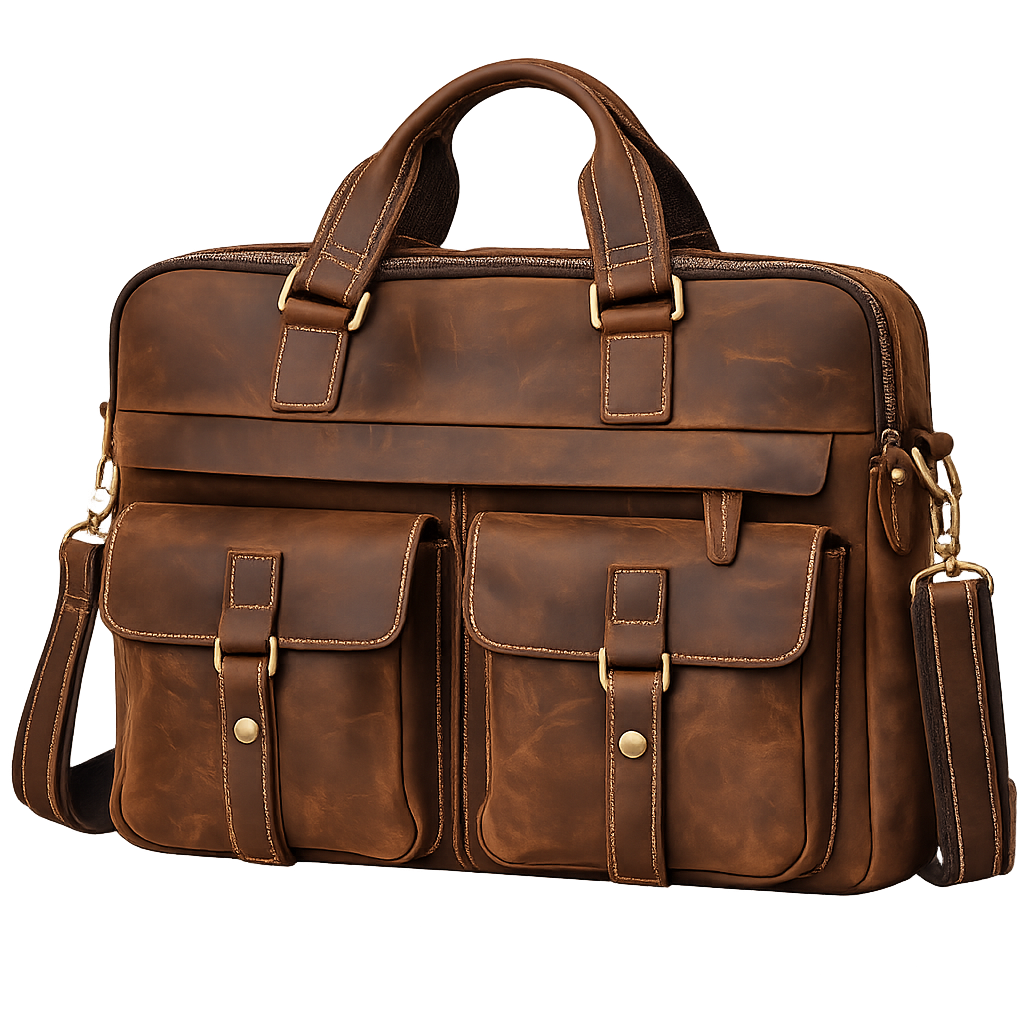 Bolsa Masculina em Couro