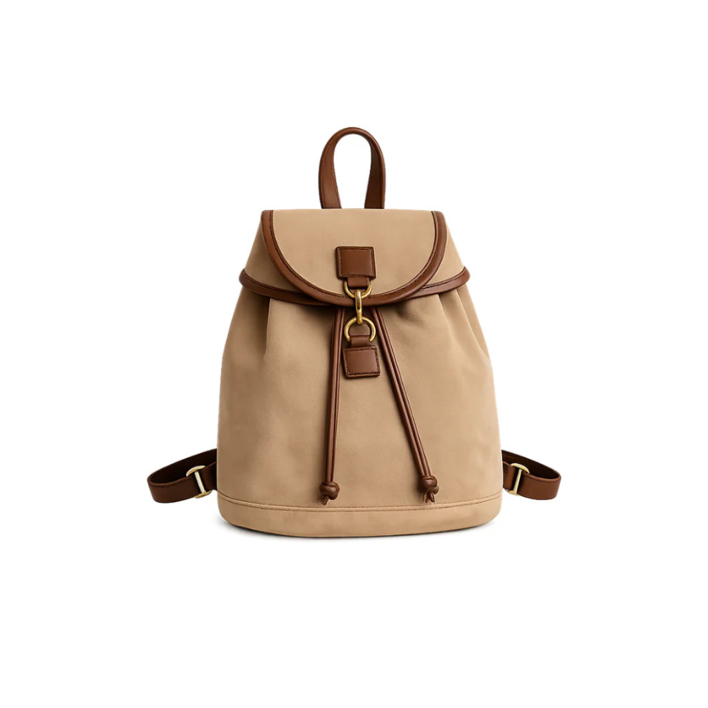 Mochila Feminina em Suede