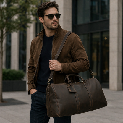 Saco Masculino em Couro