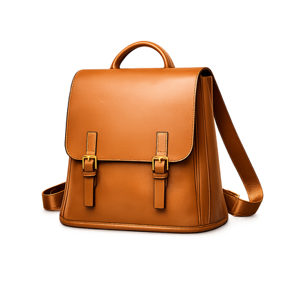 Mochila Feminina em Couro