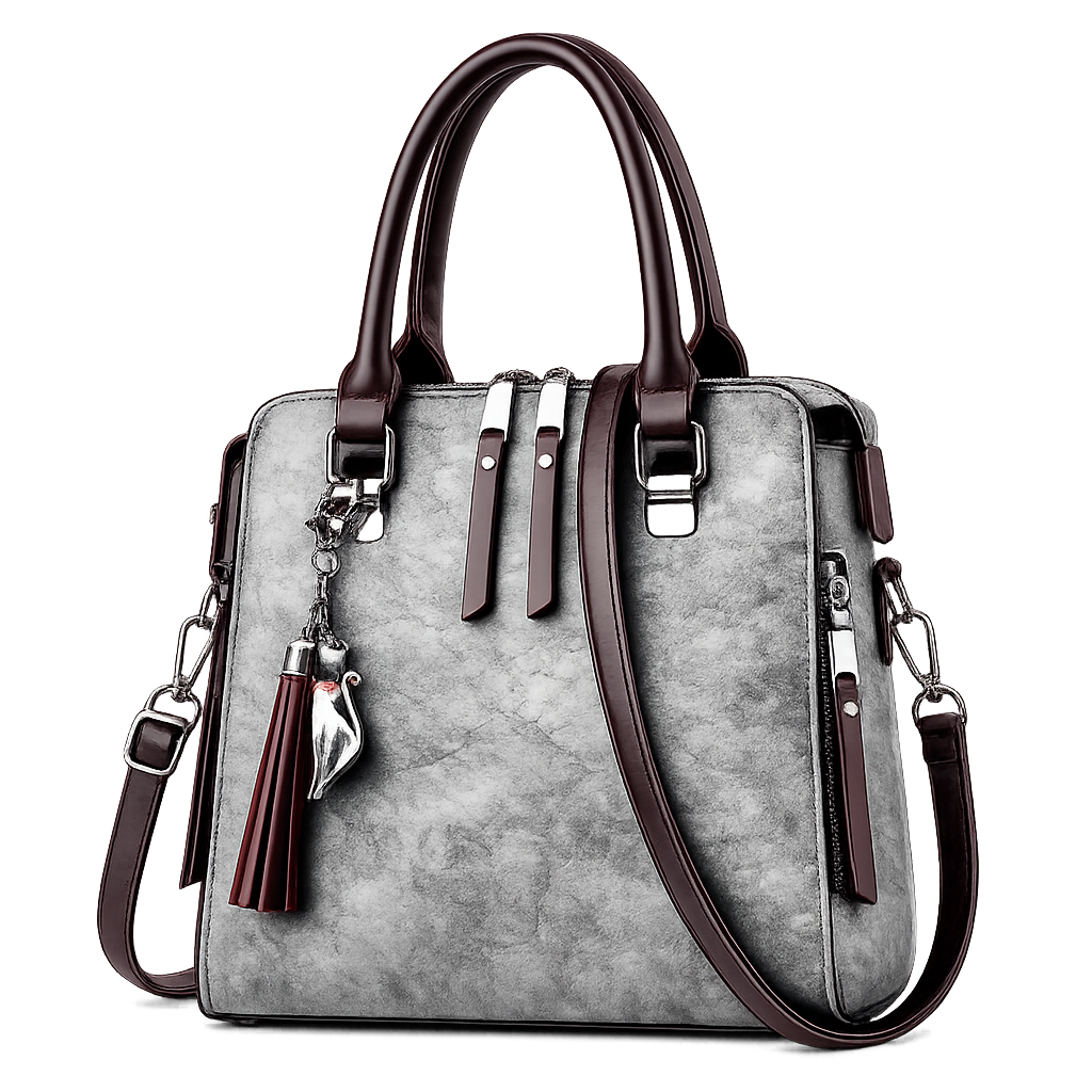 Bolsa Feminina Vintage em PU