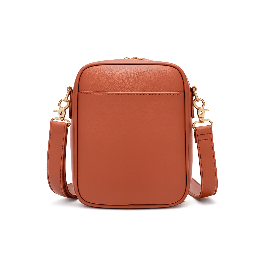 Bolsa Feminina Retro em Couro PU
