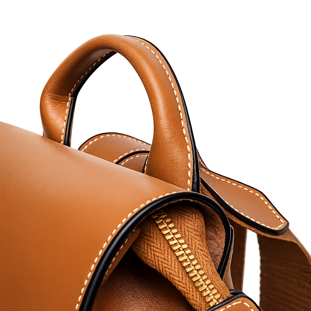 Mochila Feminina em Couro