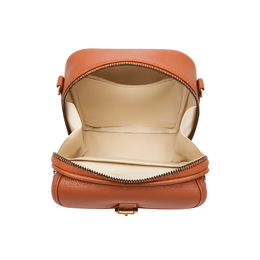 Bolsa Feminina Retro em Couro PU