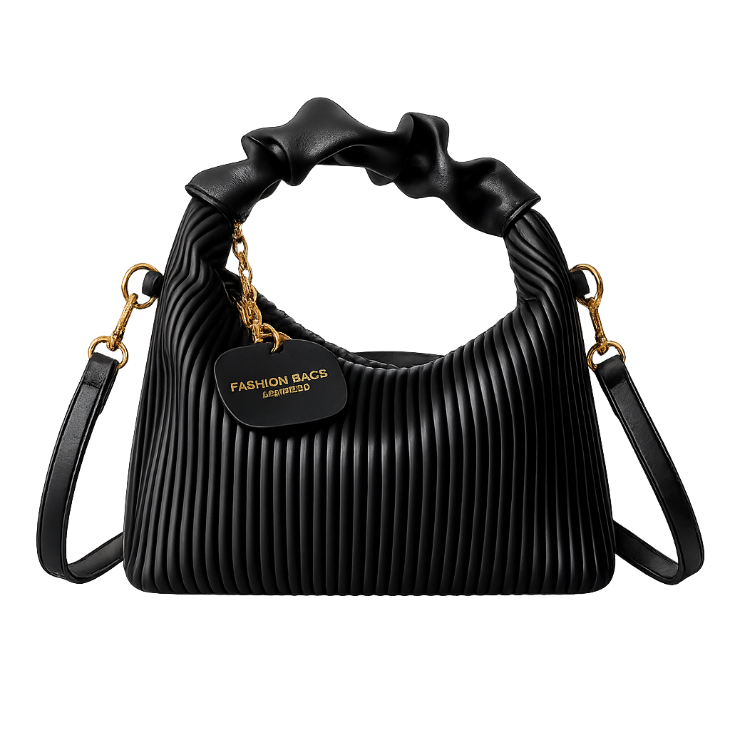 Bolsa Feminina Plissada