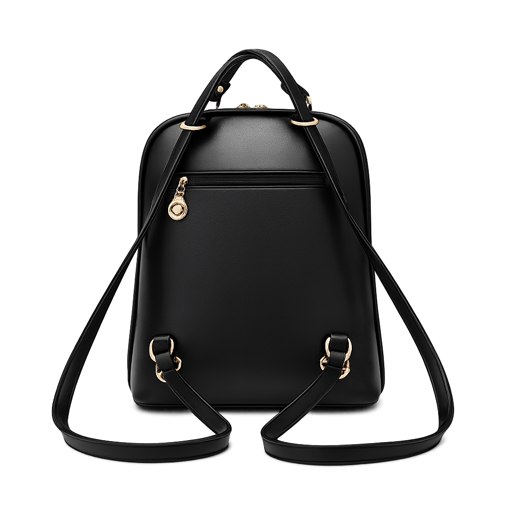 Mochila Feminina em Couro PU