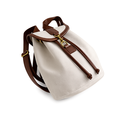 Mochila Feminina em Suede