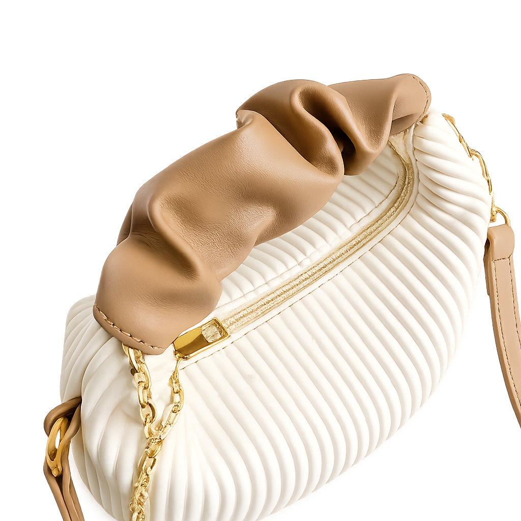 Bolsa Feminina Plissada