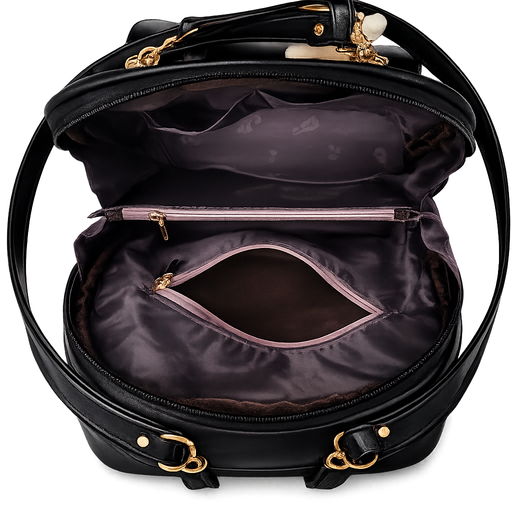 Mochila Feminina em Couro PU