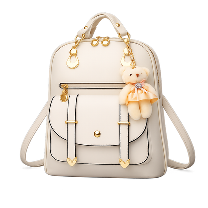Mochila Feminina em Couro PU