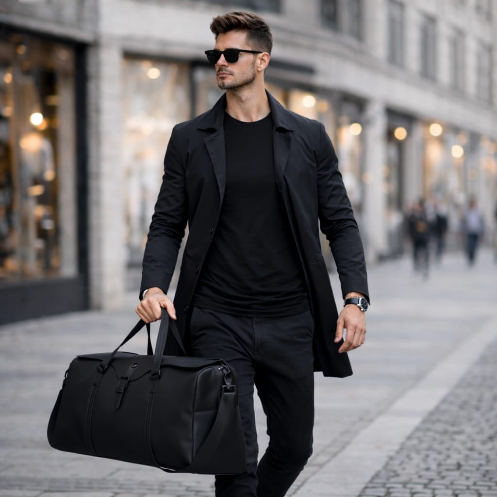 Saco Masculino em Couro
