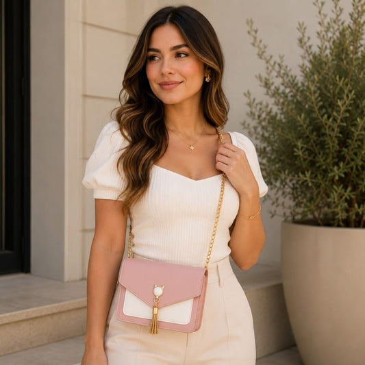 Bolsa Feminina com Tassel