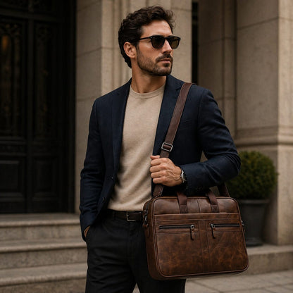 Bolsa Masculina Retro