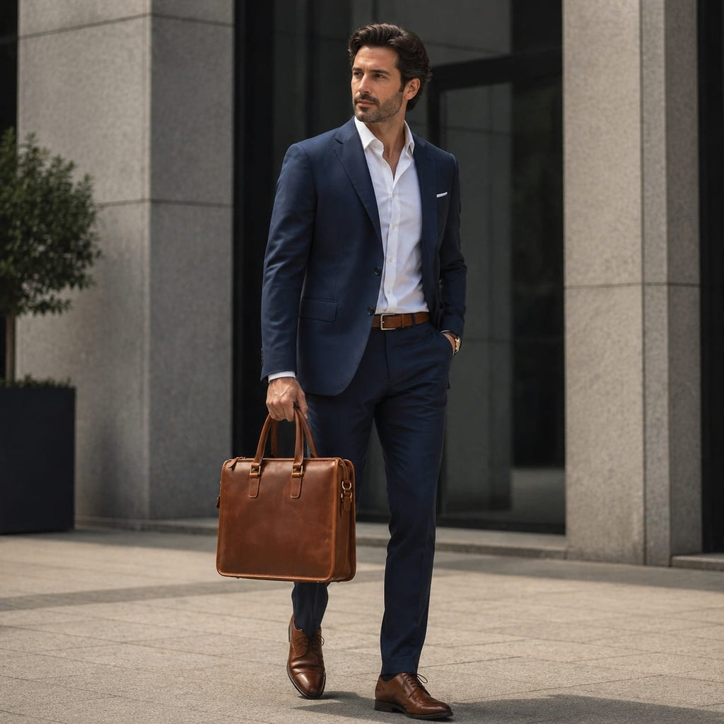 Bolsa Masculina em Couro